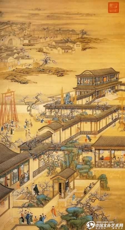 从中国古画里看过年