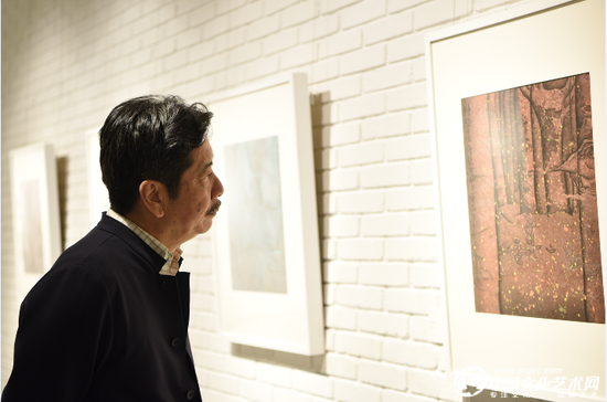 刘春杰水墨作品展开幕 《想想鲁迅》系列作品