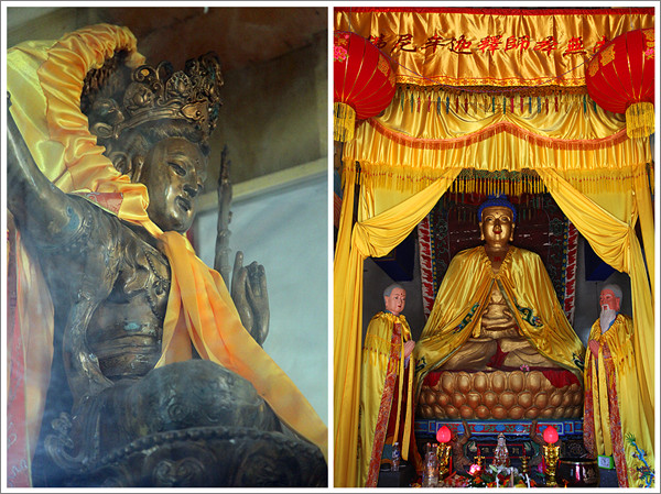 6.文殊菩萨雕铸铜像；8.释迦牟尼佛及弟子迦叶、阿难造像.jpg