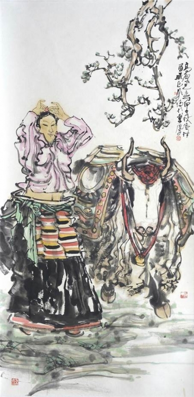 改革开放40周年特别推荐实力派画家杨涪林