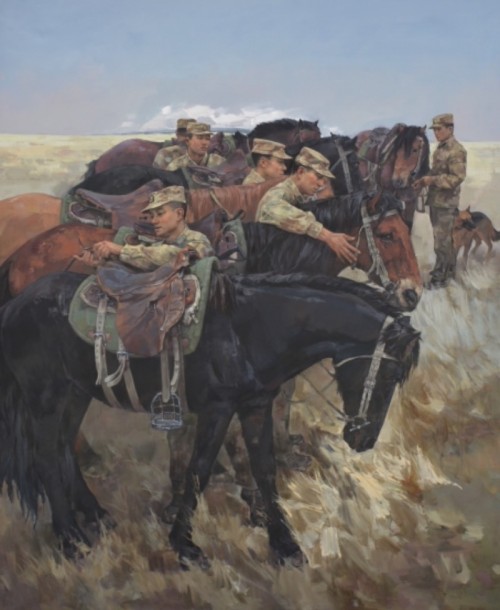 著名画家李桂祥油画作品欣赏
