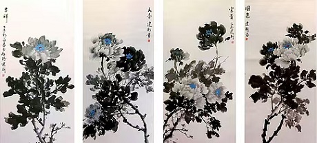 《牡丹四條屏》.jpg